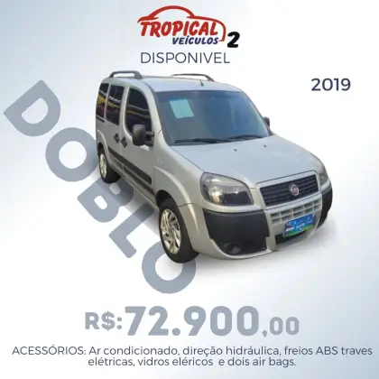 FIAT DOBLÒ 1.8 MPI ESSENCE 7L 16V FLEX 4P MANUAL
