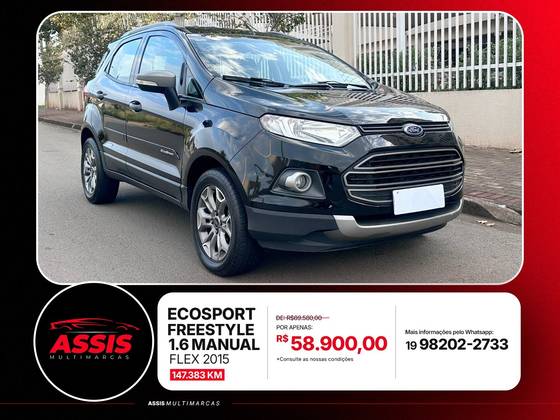 FORD ECOSPORT 1.6 FREESTYLE 16V FLEX 4P MANUAL