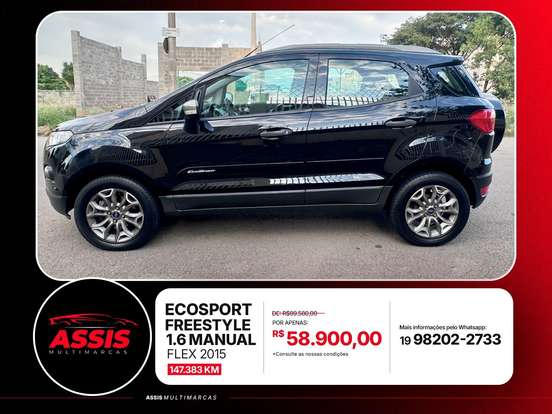 FORD-ECOSPORT-1.6 FREESTYLE 16V FLEX 4P MANUAL FORD-ECOSPORT-2014
