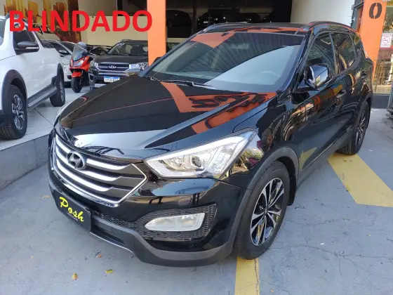 HYUNDAI SANTA FÉ 3.3 MPFI 4X4 7 LUGARES V6 270CV GASOLINA 4P AUTOMÁTICO HYUNDAI SANTA FÉ 3.3 MPFI 4X4 7 LUGARES V6 270CV GASOLINA 4P AUTOMÁTICO
