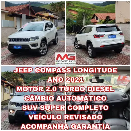 JEEP COMPASS 2.0 16V DIESEL LONGITUDE 4X4 AUTOMÁTICO