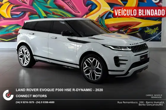 LAND ROVER RANGE ROVER EVOQUE 2.0 P300 GASOLINA MHEV R-DYNAMIC HSE AWD AUTOMÁTICO