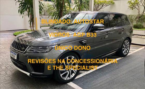 LAND ROVER RANGE ROVER SPORT 3.0 HSE 4X4 V6 24V TURBO DIESEL 4P AUTOMÁTICO