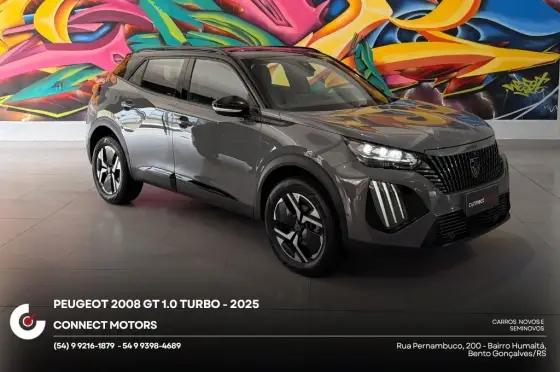 PEUGEOT 2008 1.0 TURBO 200 FLEX GT CVT