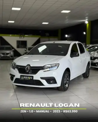 RENAULT LOGAN 1.0 12V SCE FLEX ZEN MANUAL RENAULT LOGAN 1.0 12V SCE FLEX ZEN MANUAL