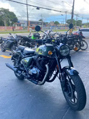 ROYAL ENFIELD SHOTGUN 650 DRILL GREEN 