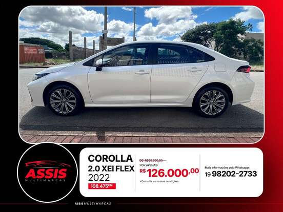 TOYOTA-COROLLA-2.0 VVT-IE FLEX XEI DIRECT SHIFT TOYOTA-COROLLA-2021