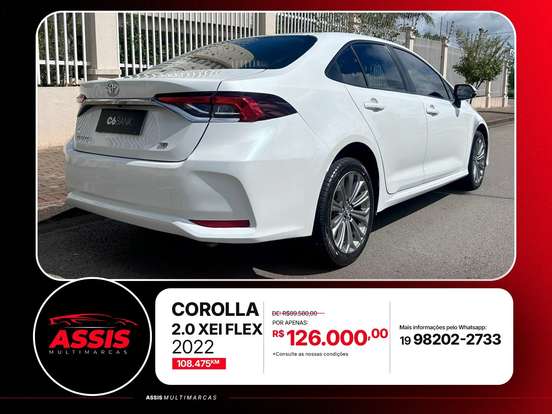TOYOTA-COROLLA-2.0 VVT-IE FLEX XEI DIRECT SHIFT TOYOTA-COROLLA-2021