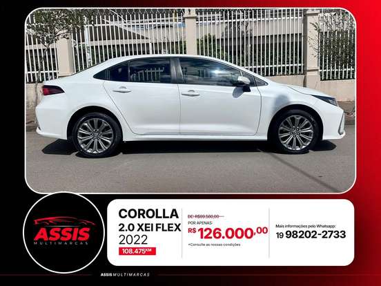 TOYOTA-COROLLA-2.0 VVT-IE FLEX XEI DIRECT SHIFT TOYOTA-COROLLA-2021