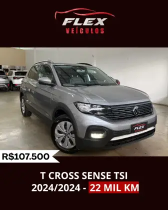 VOLKSWAGEN T-CROSS 1.0 200 TSI TOTAL FLEX SENSE AUTOMÁTICO