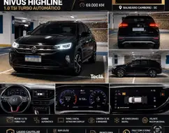 VOLKSWAGEN NIVUS 1.0 200 TSI TOTAL FLEX HIGHLINE AUTOMÁTICO VOLKSWAGEN NIVUS 1.0 200 TSI TOTAL FLEX HIGHLINE AUTOMÁTICO