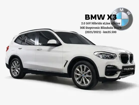 BMW X3 2.0 16V HÍBRIDO X LINE XDRIVE30E STEPTRONIC BMW X3 2.0 16V HÍBRIDO X LINE XDRIVE30E STEPTRONIC