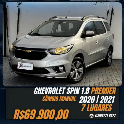 CHEVROLET SPIN 1.8 PREMIER 8V FLEX 4P MANUAL CHEVROLET SPIN 1.8 PREMIER 8V FLEX 4P MANUAL