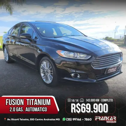 FORD FUSION 2.0 TITANIUM FWD 16V GASOLINA 4P AUTOMÁTICO