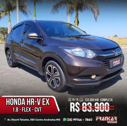 HONDA HR-V 1.8 16V FLEX EX 4P AUTOMÁTICO
