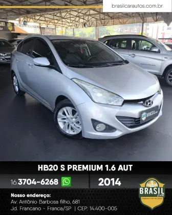 HYUNDAI HB20S 1.6 PREMIUM 16V FLEX 4P AUTOMÁTICO