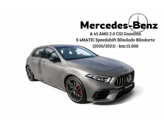 MERCEDES-BENZ A 45 AMG 2.0 CGI GASOLINA S 4MATIC SPEEDSHIFT