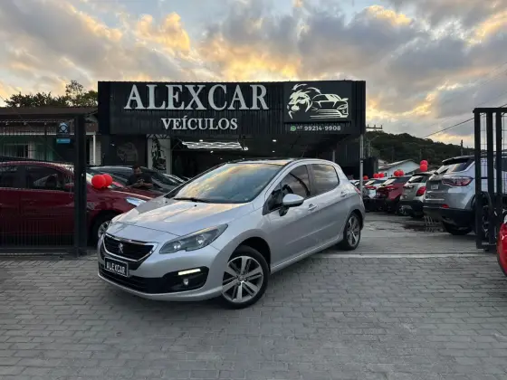 PEUGEOT 308 1.6 GRIFFE THP 16V FLEX 4P AUTOMÁTICO