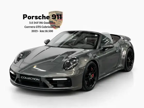PORSCHE 911 3.0 24V H6 GASOLINA CARRERA GTS CABRIOLET PDK