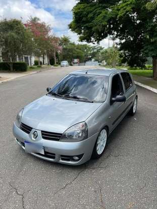 RENAULT-CLIO-1.6 EXPRESSION 16V FLEX 4P MANUAL RENAULT-CLIO-2007