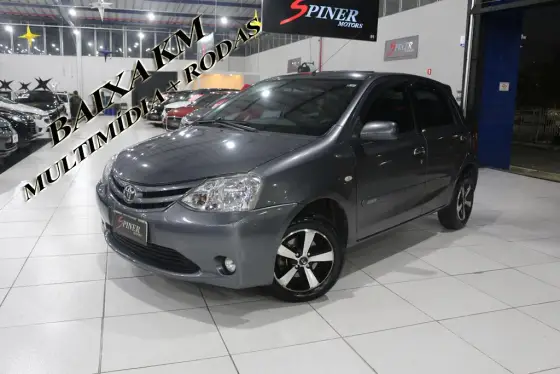 TOYOTA ETIOS 1.3 XS 16V FLEX 4P MANUAL TOYOTA ETIOS 1.3 XS 16V FLEX 4P MANUAL