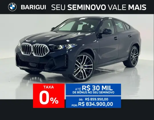 BMW X6 3.0 TWINPOWER GASOLINA XDRIVE40I M SPORT AUTOMÁTICO