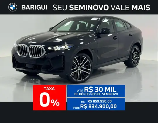 BMW X6 3.0 TWINPOWER GASOLINA XDRIVE40I M SPORT AUTOMÁTICO