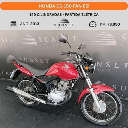 HONDA-CG 150 FAN ESI-2013