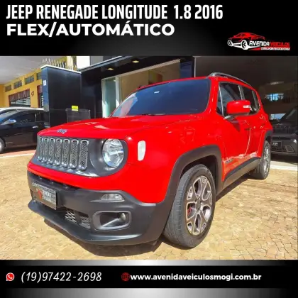 JEEP RENEGADE 1.8 16V FLEX LONGITUDE 4P AUTOMÁTICO
