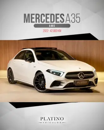 MERCEDES-BENZ A 35 AMG 2.0 CGI GASOLINA SEDAN 4MATIC 7G-DCT