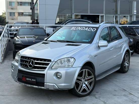 MERCEDES-BENZ-ML 63 AMG-6.2 V8 32V GASOLINA 4P AUTOMÁTICO MERCEDES-BENZ-ML 63 AMG-2010