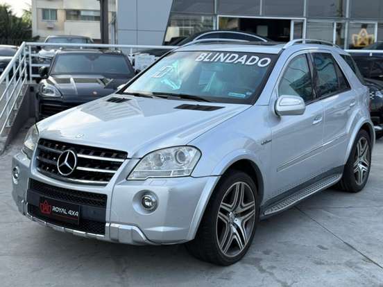 MERCEDES-BENZ-ML 63 AMG-6.2 V8 32V GASOLINA 4P AUTOMÁTICO MERCEDES-BENZ-ML 63 AMG-2010