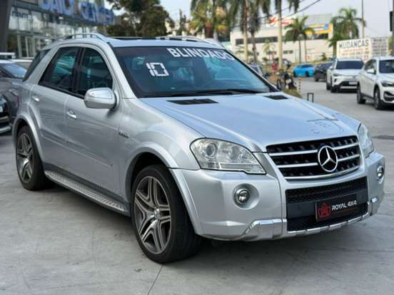 MERCEDES-BENZ-ML 63 AMG-6.2 V8 32V GASOLINA 4P AUTOMÁTICO MERCEDES-BENZ-ML 63 AMG-2010