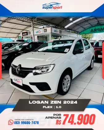 RENAULT LOGAN 1.0 12V SCE FLEX ZEN MANUAL RENAULT LOGAN 1.0 12V SCE FLEX ZEN MANUAL