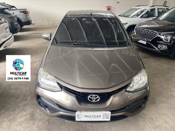 TOYOTA ETIOS 2018 1.5 X SEDAN 16V FLEX 4P MANUAL