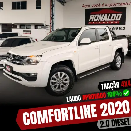 VOLKSWAGEN AMAROK 2.0 COMFORTLINE 4X4 CD 16V TURBO INTERCOOLER DIESEL 4P AUTOMÁTICO