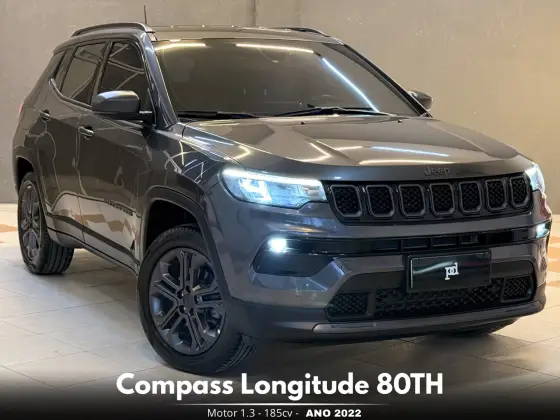 JEEP COMPASS 1.3 T270 TURBO FLEX LONGITUDE AT6