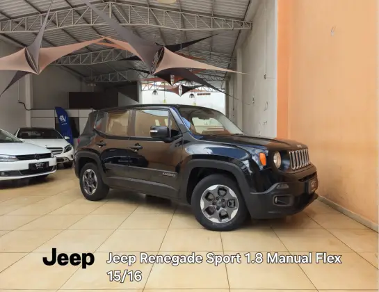 JEEP RENEGADE 1.8 16V FLEX SPORT 4P MANUAL