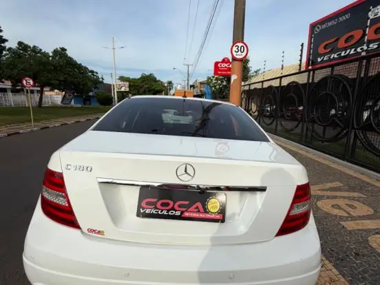 MERCEDES-BENZ-C 180-1.6 CGI SPORT 16V TURBO GASOLINA 4P AUTOMÁTICO MERCEDES-BENZ-C 180-2012