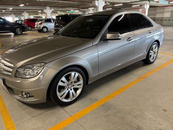 MERCEDES-BENZ-C 200 K-1.8 AVANTGARDE KOMPRESSOR GASOLINA 4P AUTOMÁTICO MERCEDES-BENZ-C 200 K-2008