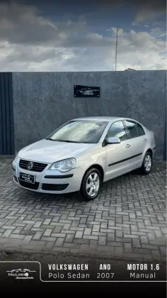 VOLKSWAGEN POLO SEDAN 1.6 8V GASOLINA 4P MANUAL