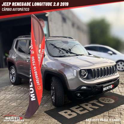 JEEP-RENEGADE-2.0 16V TURBO DIESEL LONGITUDE 4P 4X4 AUTOMÁTICO JEEP-RENEGADE-2019