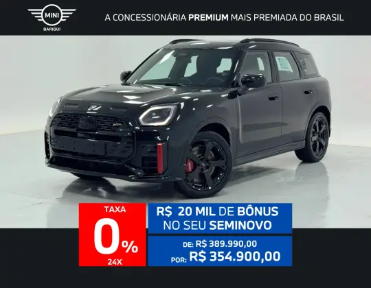 MINI COUNTRYMAN 2.0 16V TWINPOWER TURBO GASOLINA JOHN COOPER WORKS EXCLUSIVE ALL4 STEPTRONIC