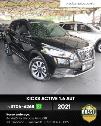 NISSAN KICKS 1.6 16V FLEXSTART ACTIVE XTRONIC NISSAN KICKS 1.6 16V FLEXSTART ACTIVE XTRONIC