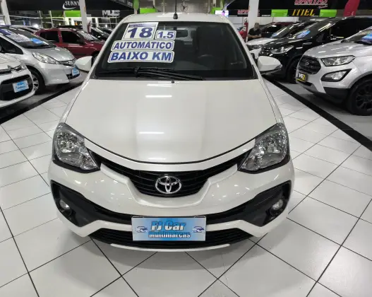 TOYOTA ETIOS 1.5 XLS 16V FLEX 4P AUTOMÁTICO TOYOTA ETIOS 1.5 XLS 16V FLEX 4P AUTOMÁTICO