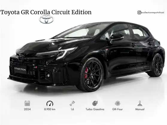 TOYOTA GR COROLLA 1.6 TURBO GASOLINA CIRCUIT GR-FOUR MANUAL