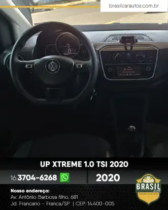 VOLKSWAGEN-UP-1.0 170 TSI TOTAL FLEX XTREME 4P MANUAL VOLKSWAGEN-UP-2019