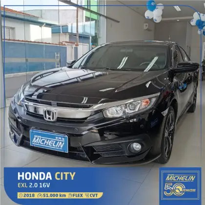 HONDA CIVIC 2.0 16V FLEXONE EXL 4P CVT