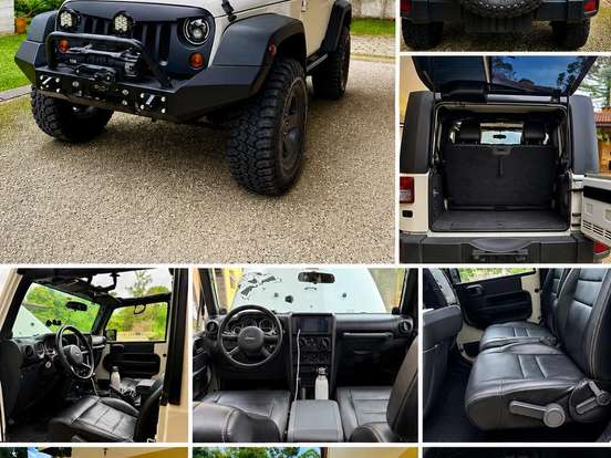 JEEP-WRANGLER-3.8 SPORT 4X4 TETO RIGIDO V6 12V GASOLINA 2P AUTOMÁTICO JEEP-WRANGLER-2009
