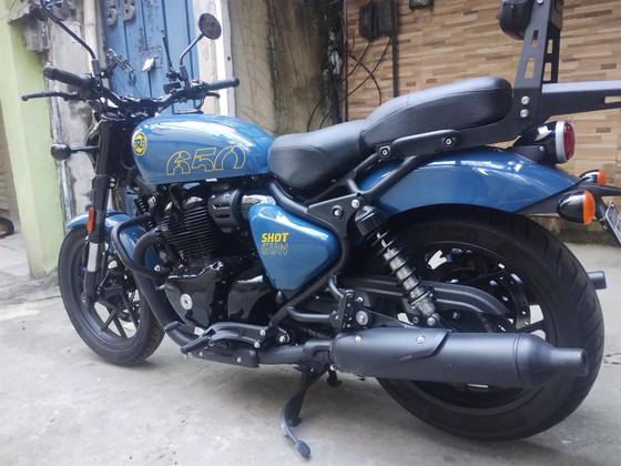 ROYAL ENFIELD SHOTGUN 650 PLASMA BLUE 
